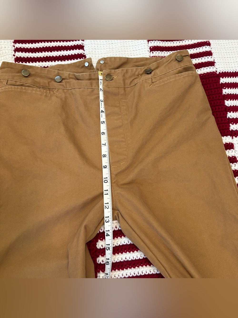 EUC Scully Rangewear Canvas Pants 36x27 Wheat, Buckle Back, Cowboy, RW040 Cotton - Picture 3 of 16